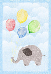 Elephant Kids Rug Design - Seggada