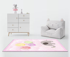 Elephant Kids Rug Design - Seggada